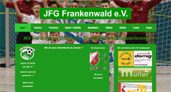 Desktop Screenshot of jfg-frankenwald.de