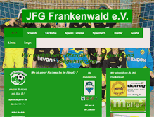 Tablet Screenshot of jfg-frankenwald.de